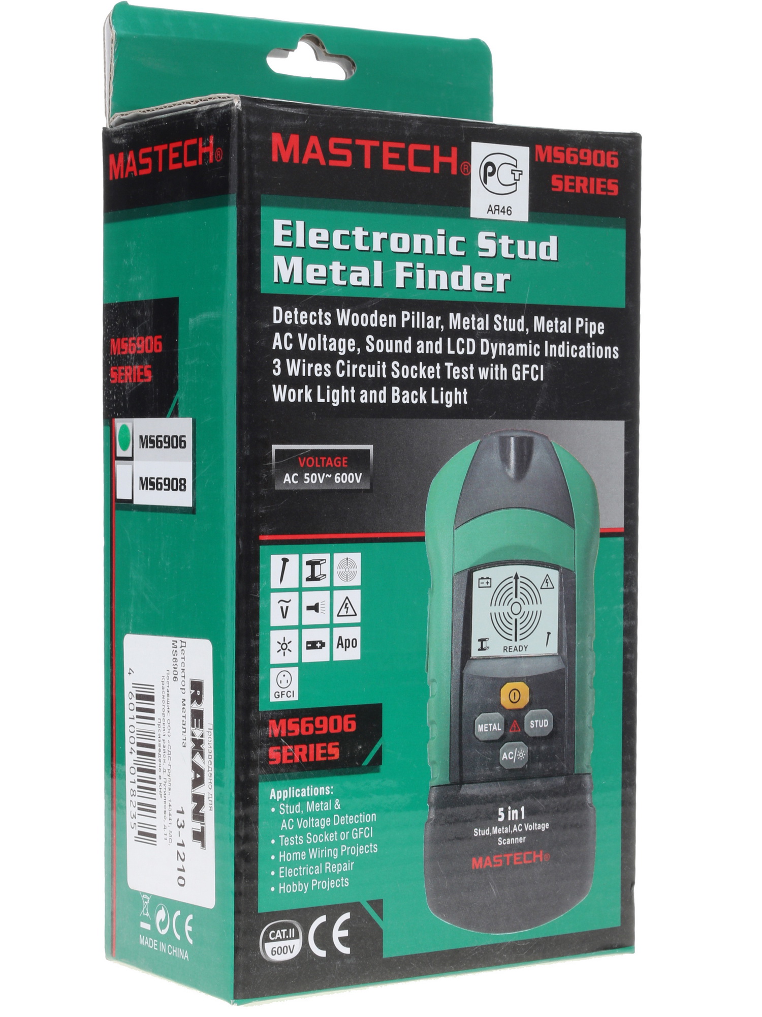 Детектор металла (проводки) Mastech MS6906 1128002 STDN-0003463 - Вид №10