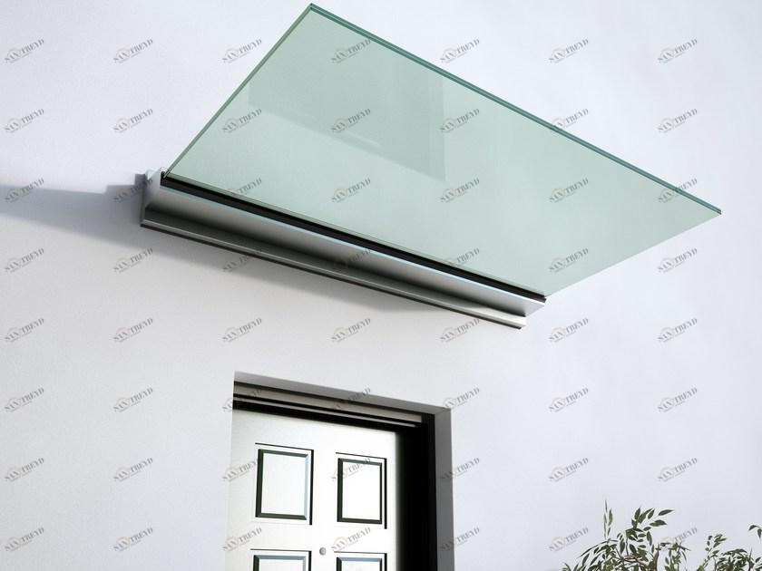 FARAONE Навес из алюминия и стекла с подсветкой Linea sun-id-1435559