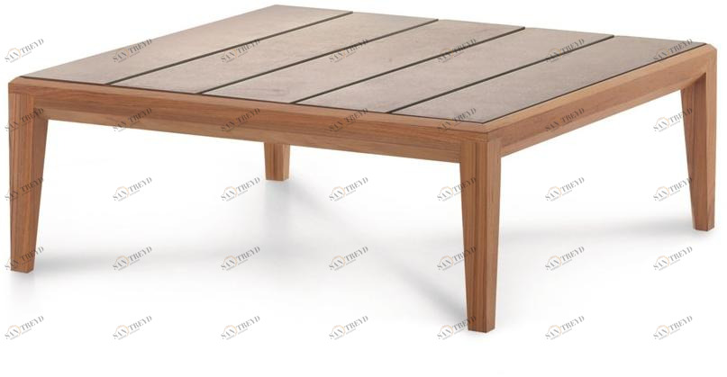 RODA Низкий садовый стол из керамогранита Teka sun-id-1428508