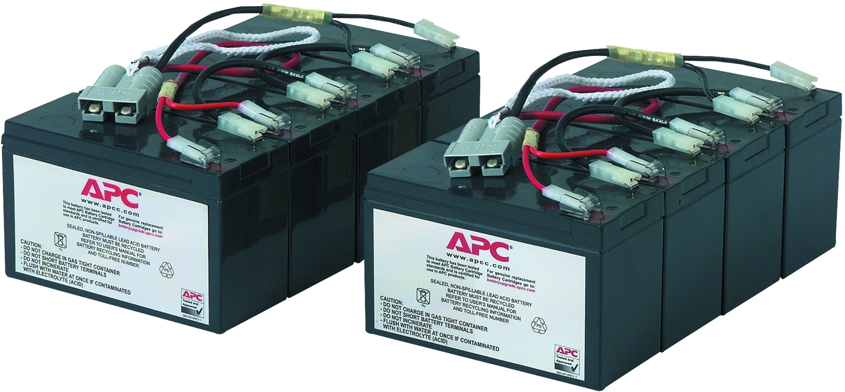 RBC12 Battery replacement kit for su3000rmi3u, su2200rmi3u APC Santreyd 