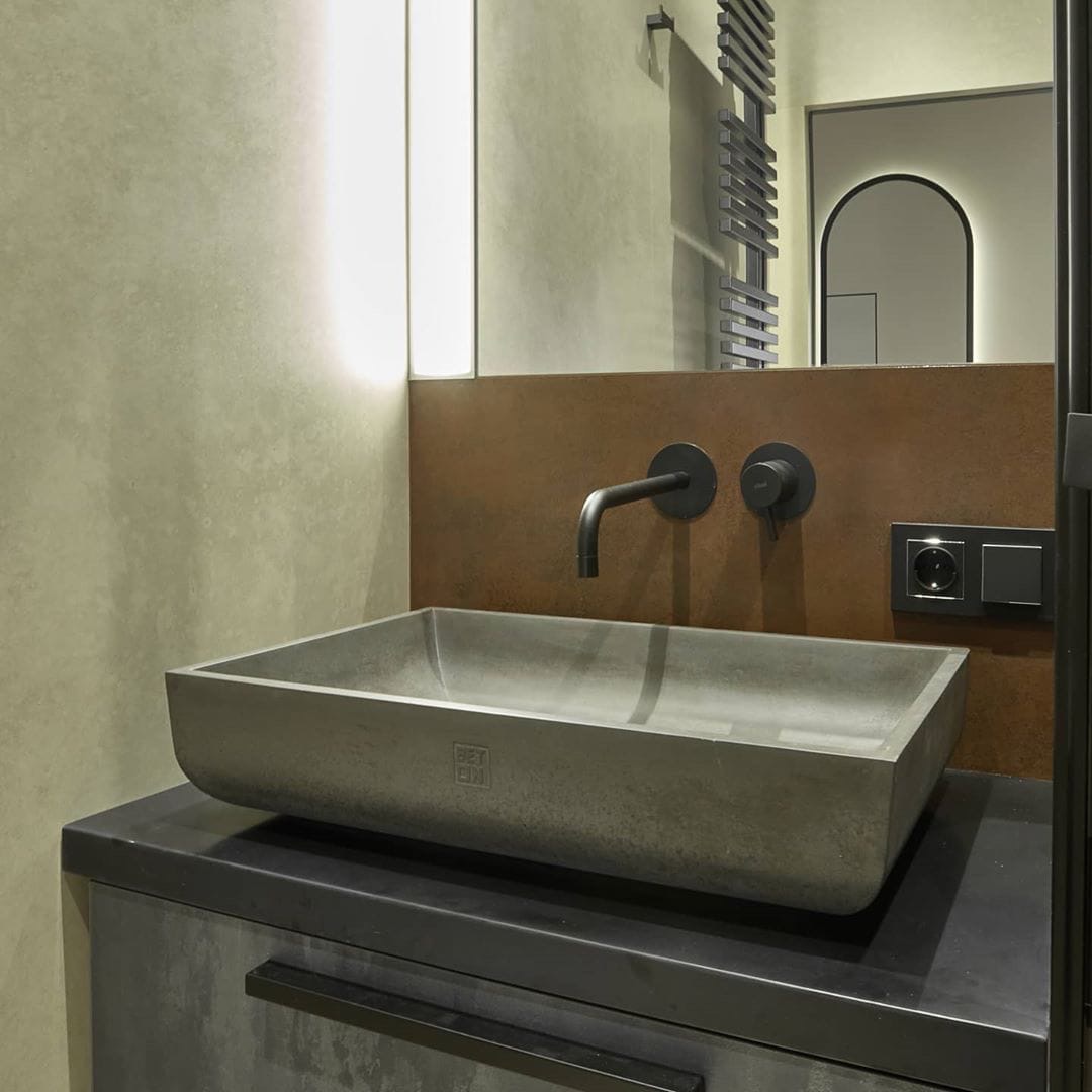 WВ-605 Раковина из бетона WB-605 BET-ON BetOn  - Вид №1