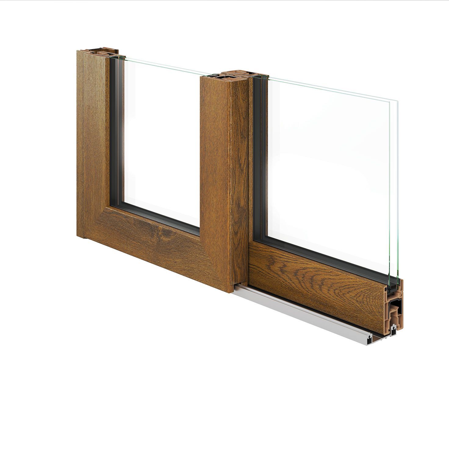 Раздвижные окна из ПВХ D&V Serramenti SOFTSLIDE ARCH-00143505 - Вид №1