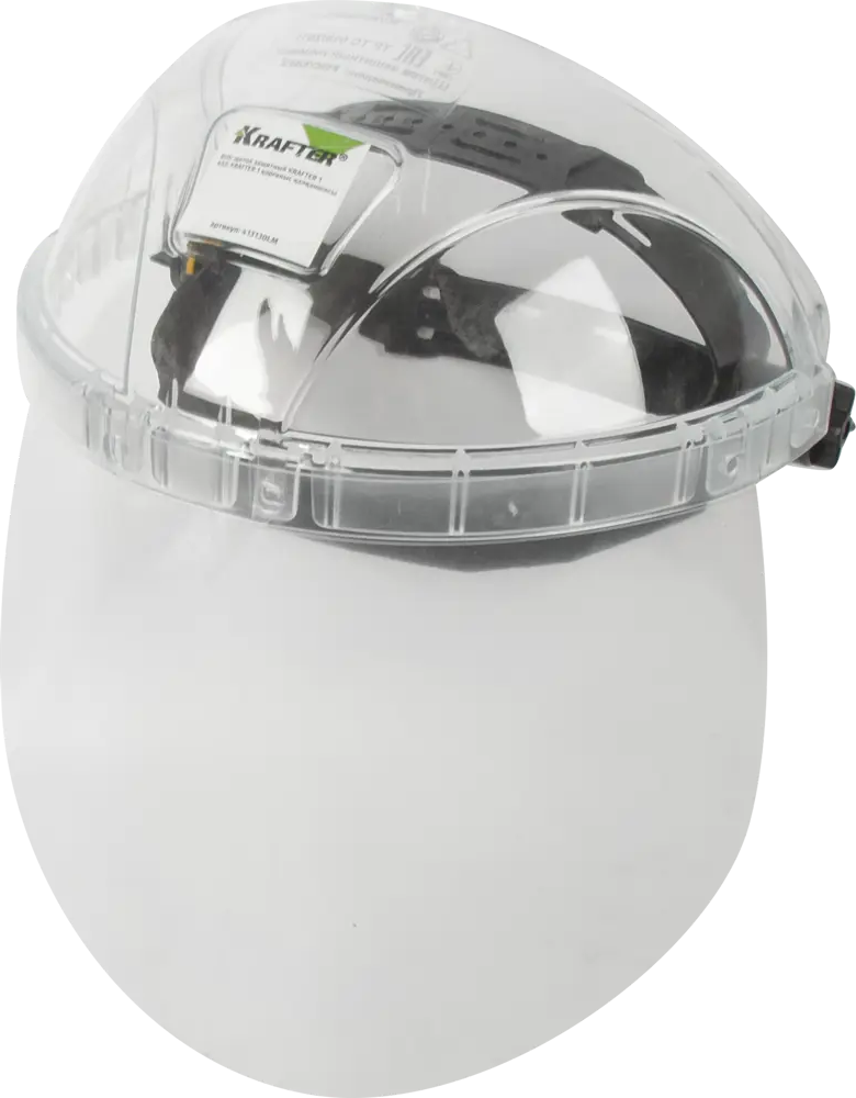 KRAFTER Защитный щиток с прозрачным экраном для безопасных работ 82216810
