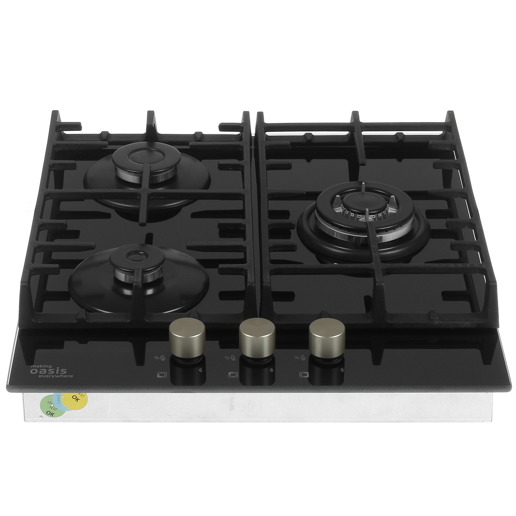 5346128 Газовая варочная поверхность Oasis P-3GBT (B) STDN-0082689 - Вид №1