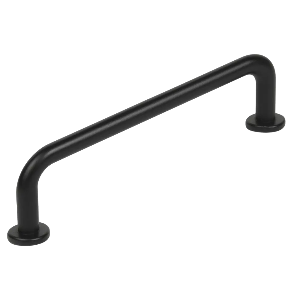 86858642 Ручка-скоба мебельная 296 96 мм цвет матовый черный STLM-1003915 Jet 