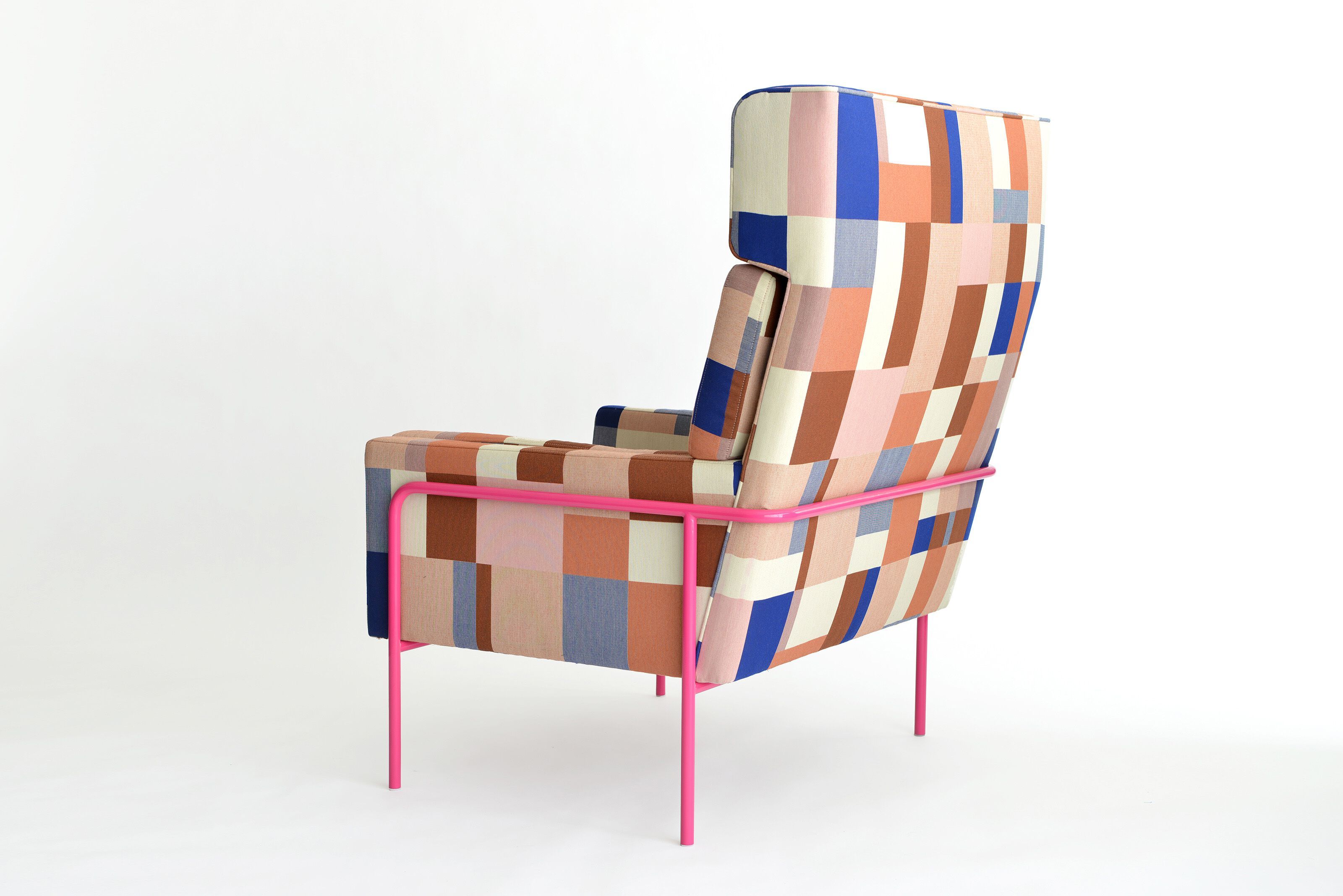 Тканевое кресло с высокой спинкой Phase Design тележка ARCH-00152913 - Вид №6