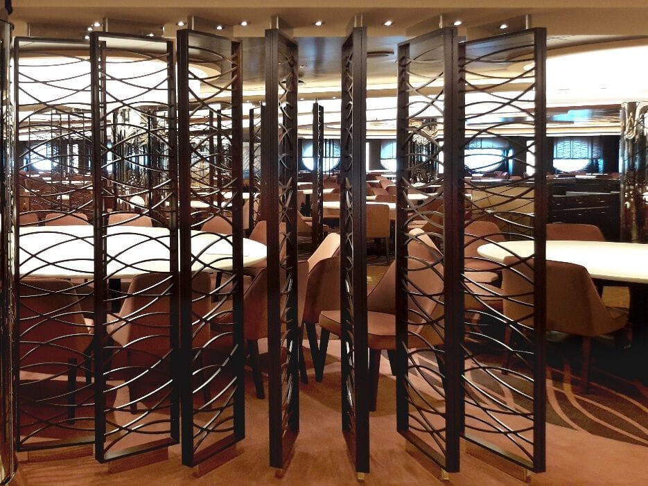 Окрашенная стальная перегородка Crestani 2000 INTRECCIO ARCH-00117852 - Вид №1