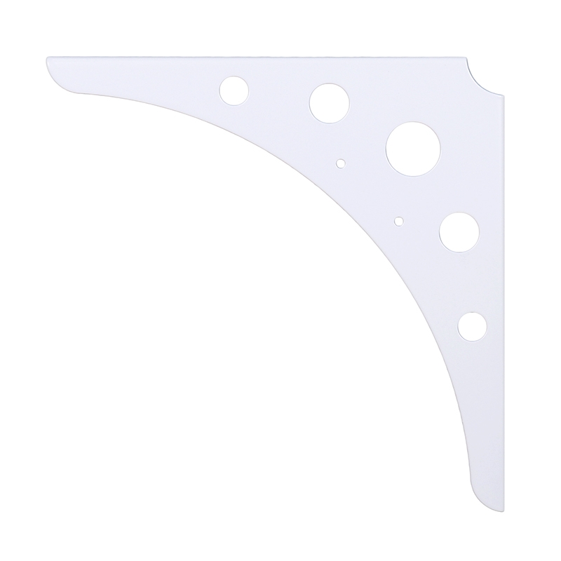 Кронштейны Mун , 200x200x20 мм, белый LJPS0129 Public Steel Россия  - Вид №4