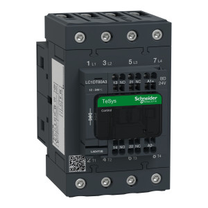 LC1DT80A3BD Контактор LC1D EVERLINK 4P 80А 440/24В DC 30кВт Schneider Electric TeSys