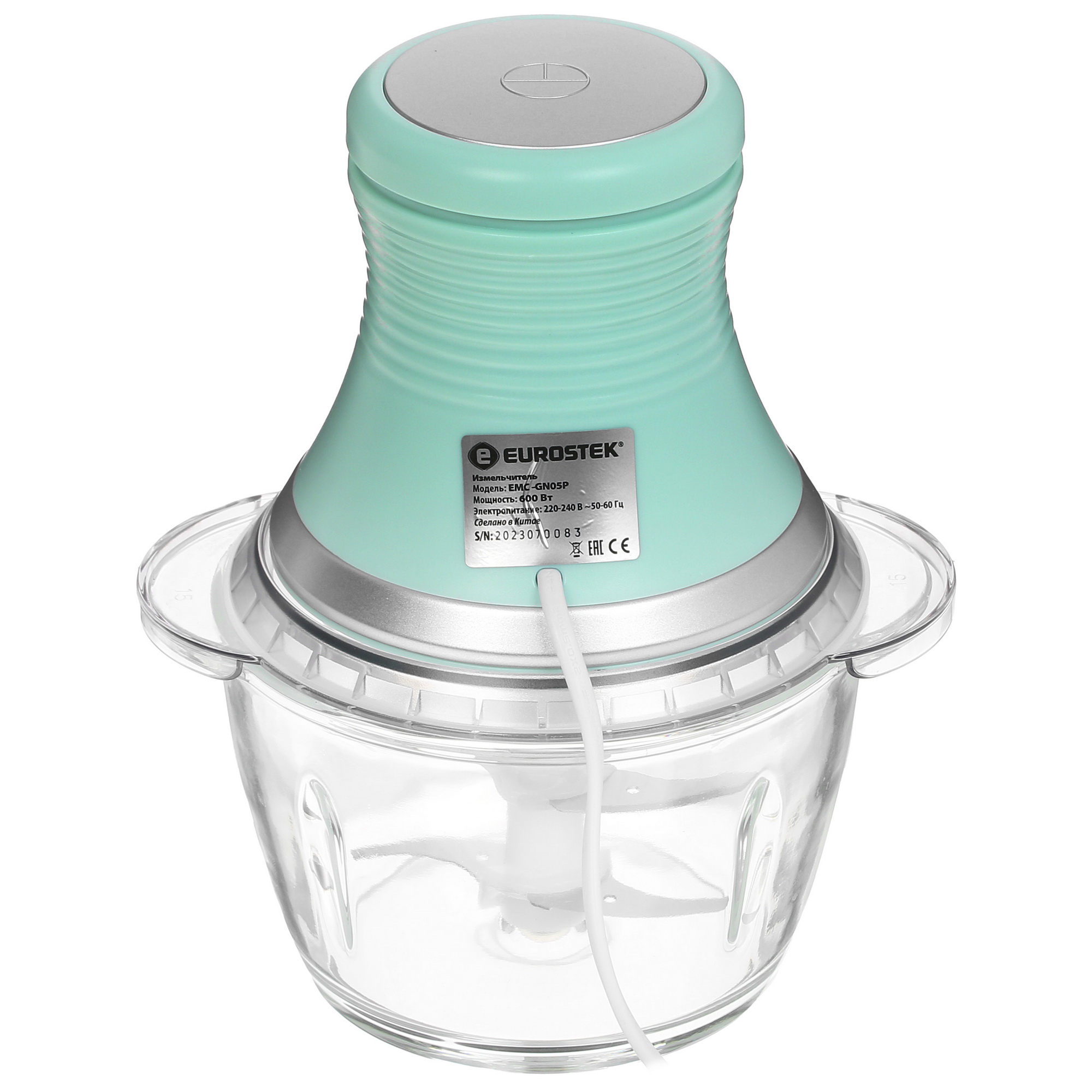 9022837 Измельчитель  EuroStek EMC-GN05P бирюзовый STDN-0082754 - Вид №4