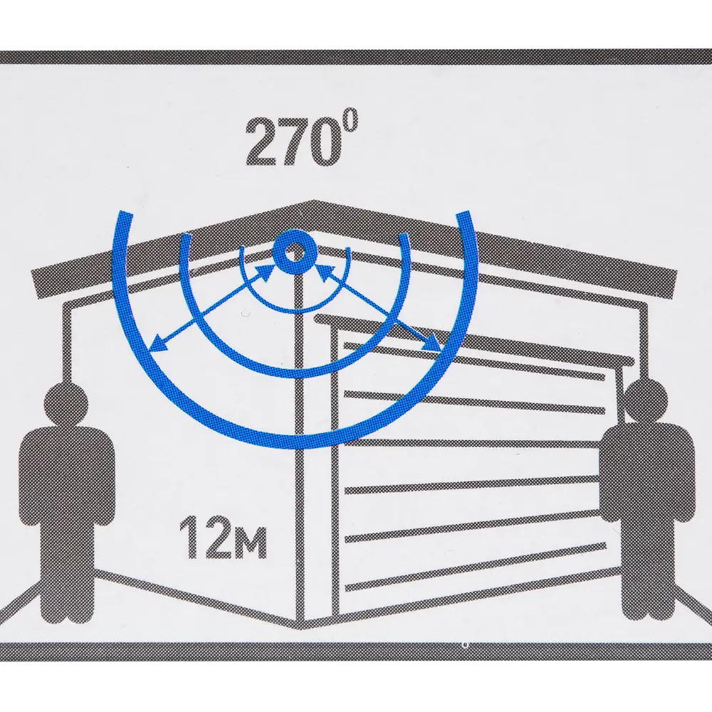 DUWI Угловой датчик движения 270° для наружного освещения 82019158 STLM-0017748 - Вид №1
