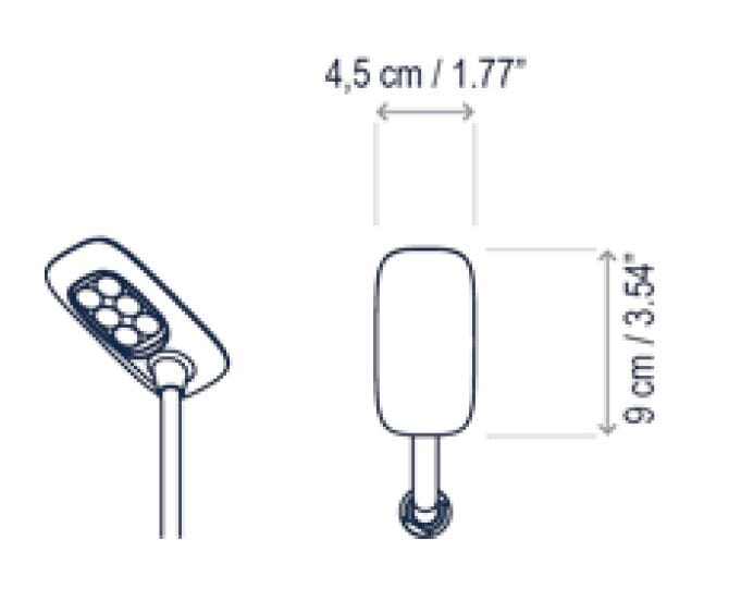 Светодиодный световой столб Bover птичка ARCH-00017067 - Вид №3