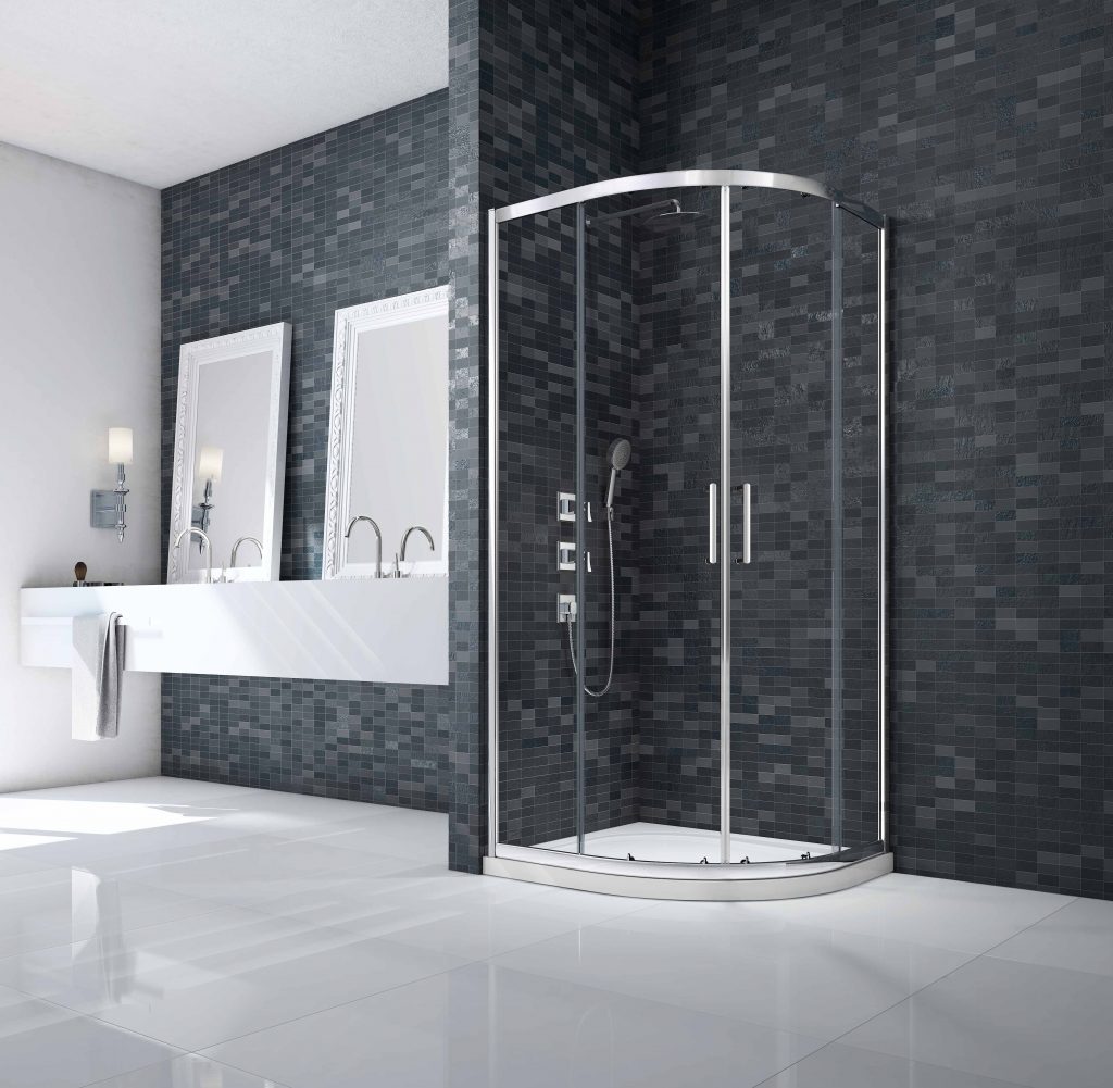 Душевой уголок DWH02A0 Merlyn Ionic Хромированный 