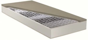 Frauflex Гипоаллергенный матрас с пружинным карманом из ткани waterlily ™ Jeans