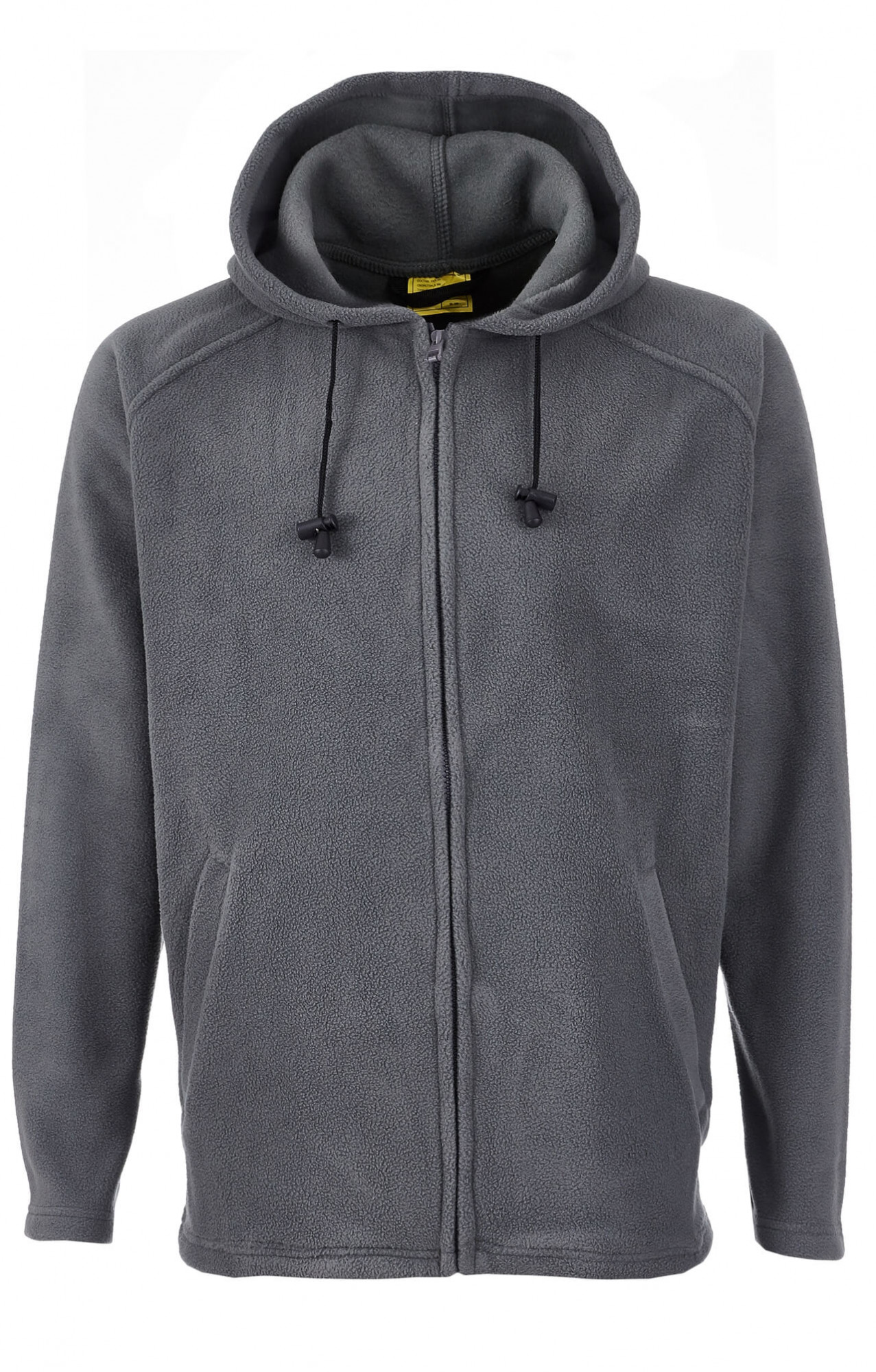 61245 Толстовка флисовая с капюшоном темно-серая  Одежда для промоакций  размер 48-50/170-176 Спецодежда 