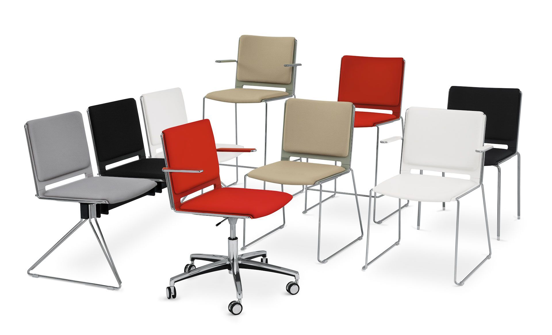 Высокий стул с подлокотниками со спинкой Diemmebi laFILÒ ARCH-00145767 - Вид №1