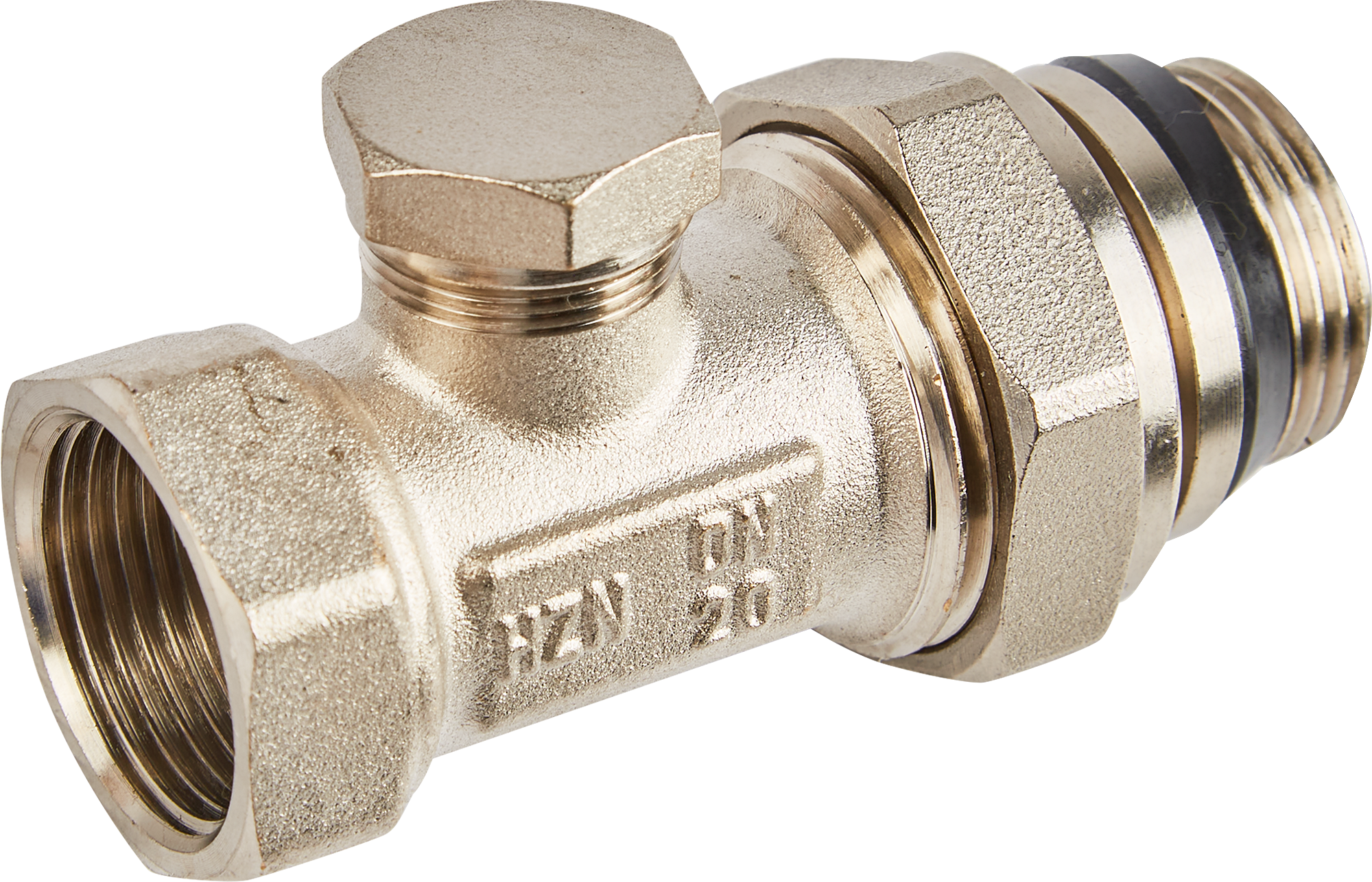 Запорный клапан HEIZEN 3/4" прямое подключение для систем отопления и водоснабжения 85458123 STLM-0062868 - Вид №2