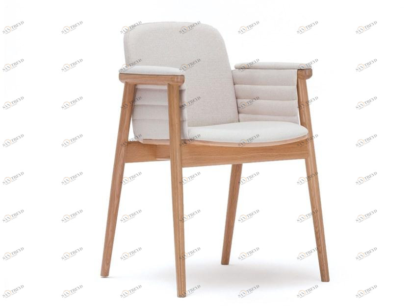 Paged Стул с обивкой и подлокотниками Prop sun-id-1366047