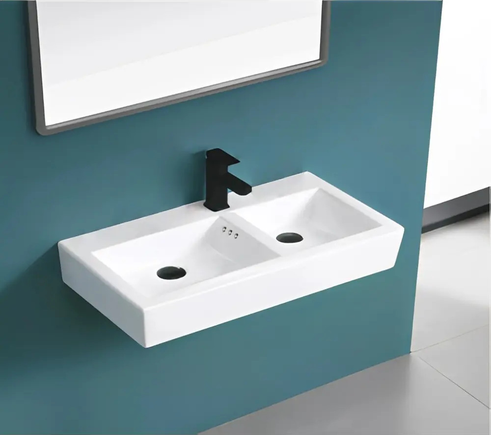 91086881 Раковина подвесная CeruttiSpa Double vito 73см STLM-0983362