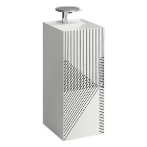 H811331D021111 Свободностоящая раковина, со скрытым сливом LAUFEN PRO