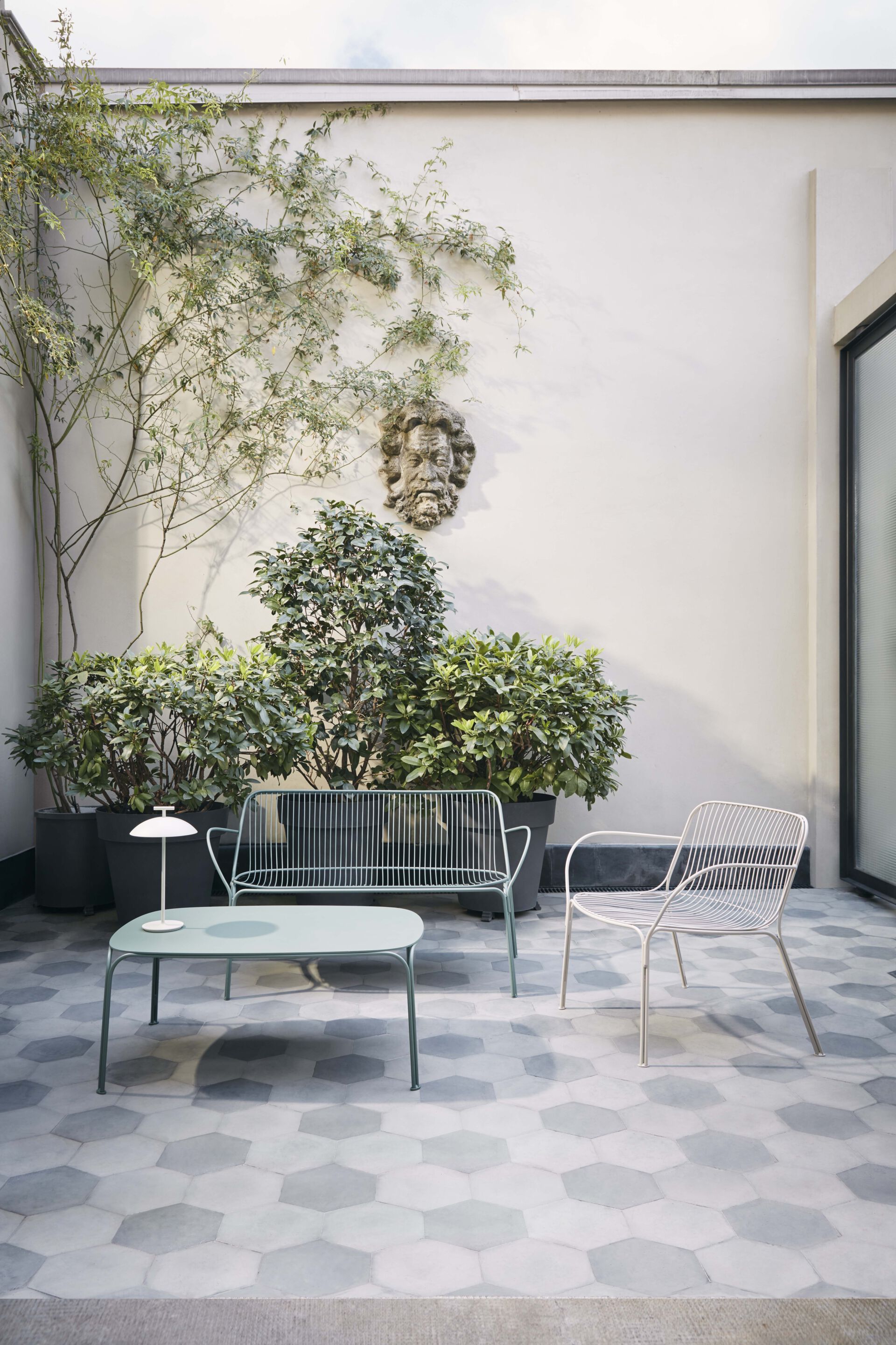 Садовое кресло из оцинкованной стали с подлокотниками Kartell Hiray ARCH-00023040 - Вид №56