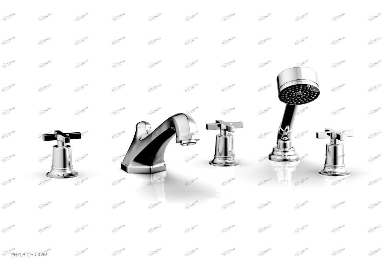 Смеситель для ванны HEX MODERN Phylrich  501-48-026 Хромированный 