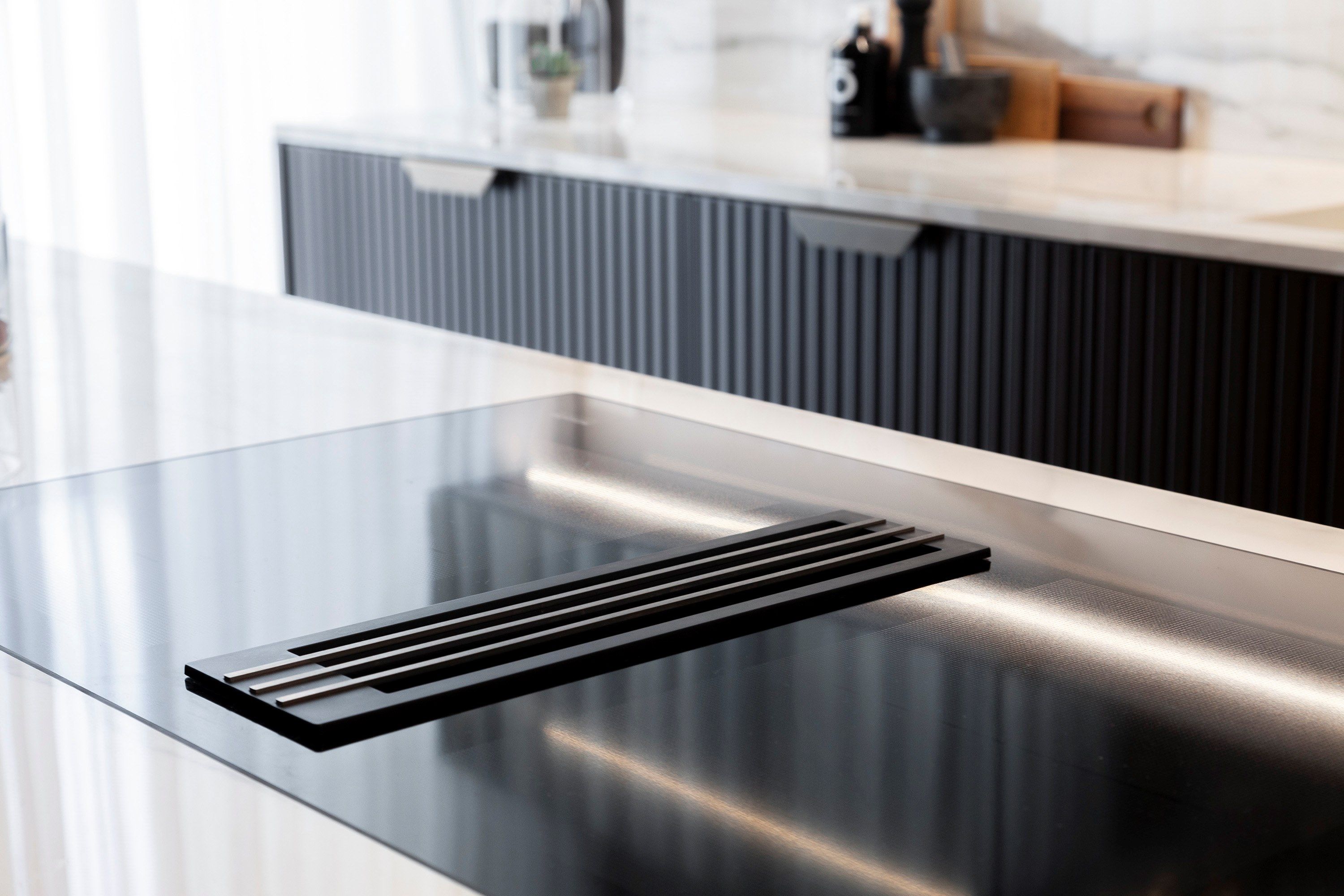 Двусторонняя линейная кухня с центральным островом TM Italia Cucine Miuccia ARCH-00032598 - Вид №11