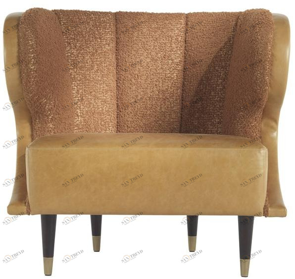 Gianfranco Ferré Home Кожаное кресло с подлокотниками Dunlop sun-id-1400366