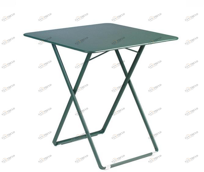 Fermob Складной квадратный садовый стол из стали Plein air 8333