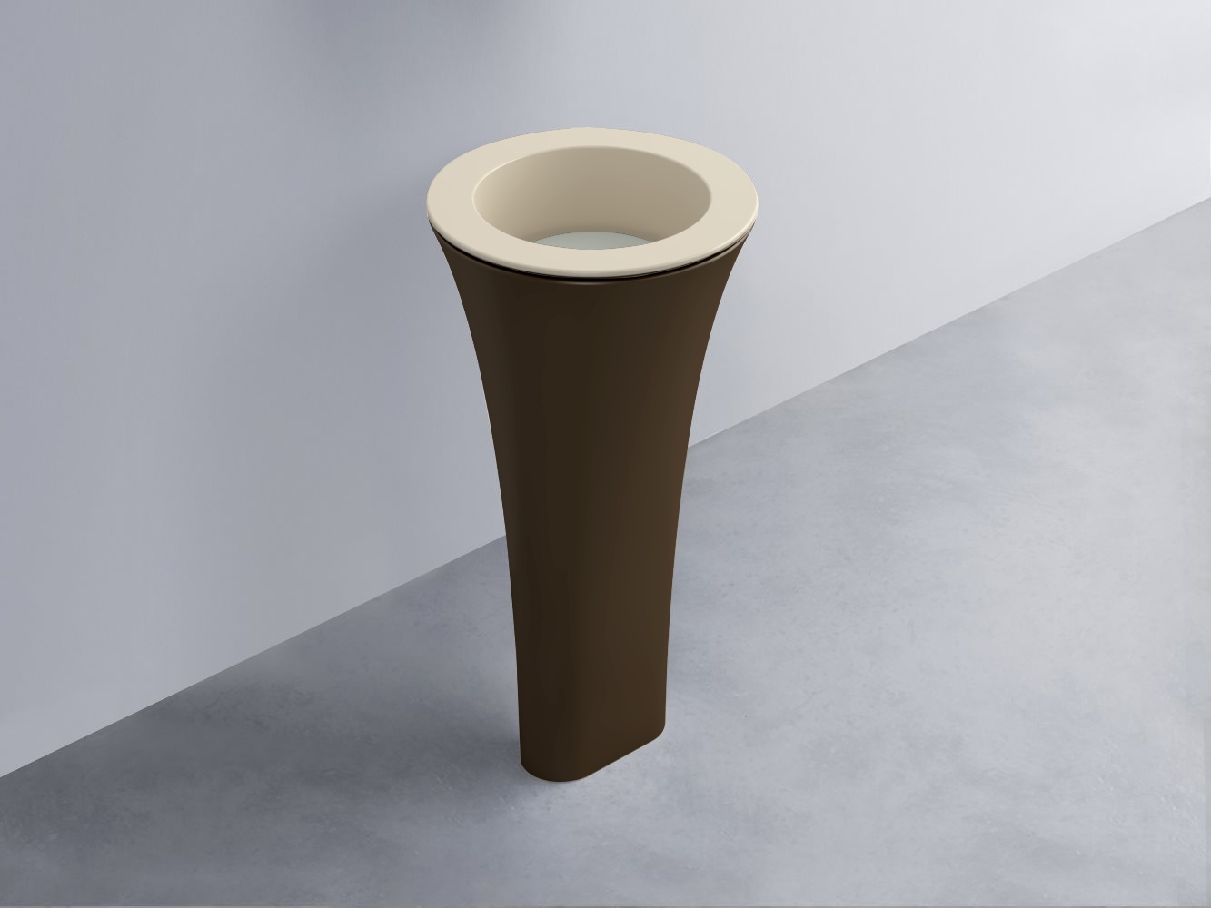 AMLA45-LN+AMPILT-PM+AMCOLT-CA Раковина Amedeo Tondo отдельностоящая cielo Enjoy + Amedeo Ceramica Cielo