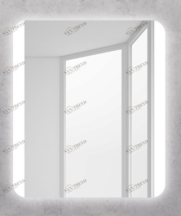 Зеркало BelBagno SPC-CEZ-1000-700-LED-BTN 