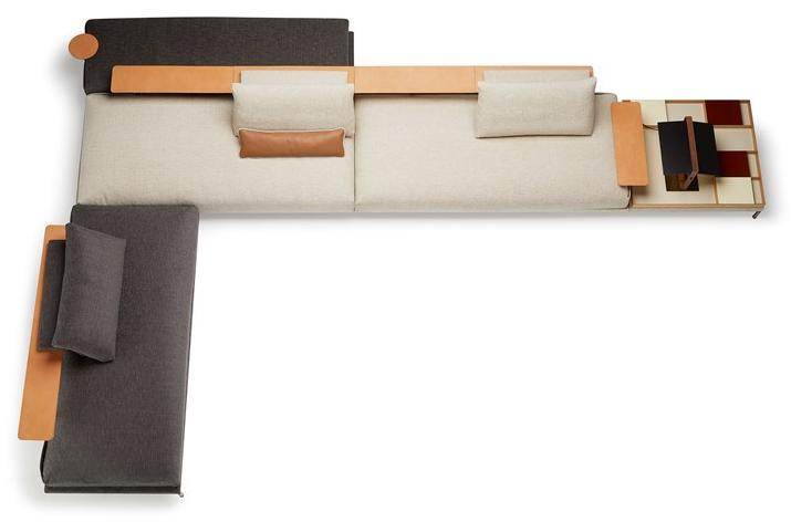 José Martínez Medina Модульный угловой диван Blacktone sun-id-1504347 - Вид №4