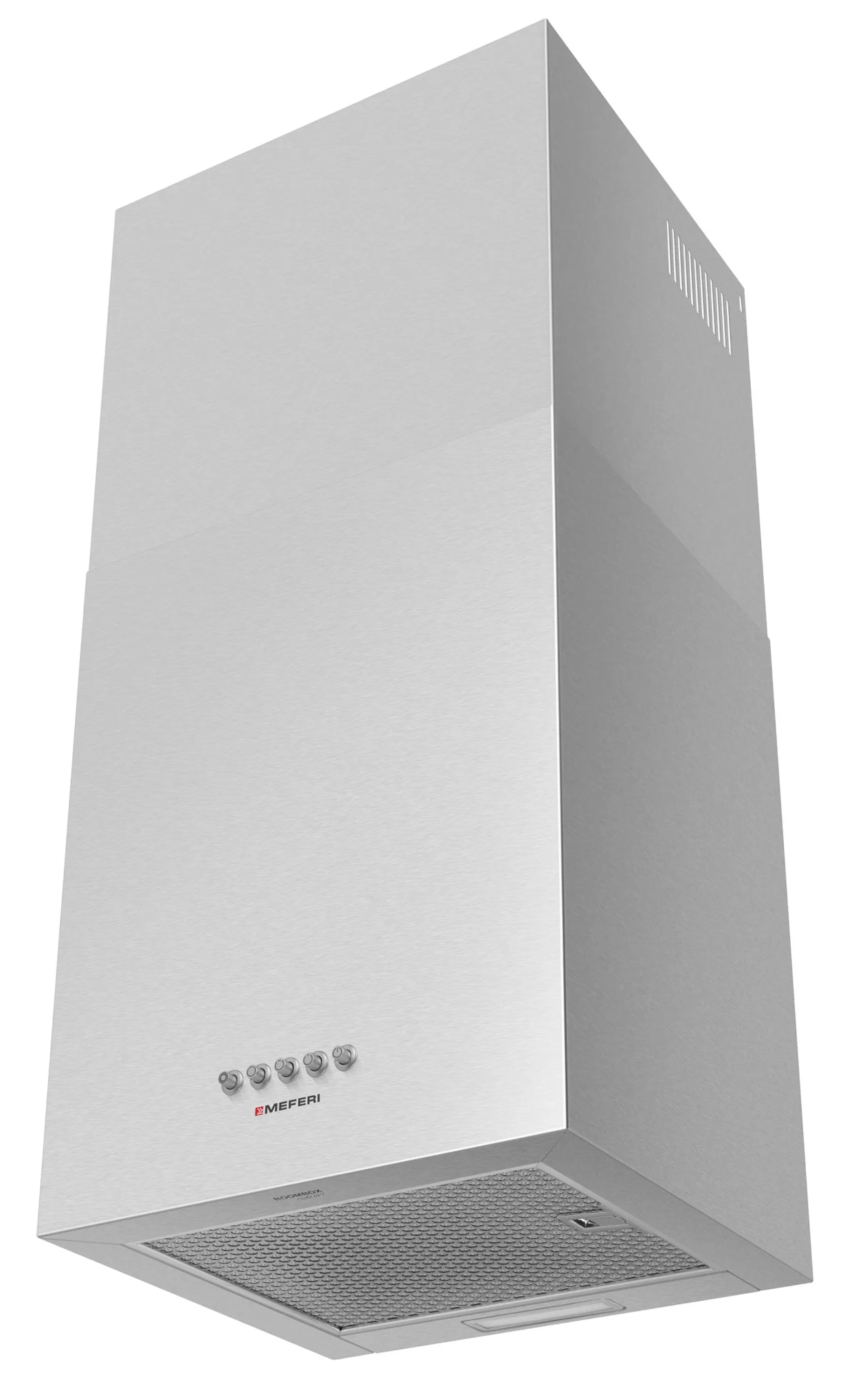 9270615 Вытяжка пристенная Meferi ROOMBOX40IX COMFORT серебристый STDN-0077095 - Вид №4