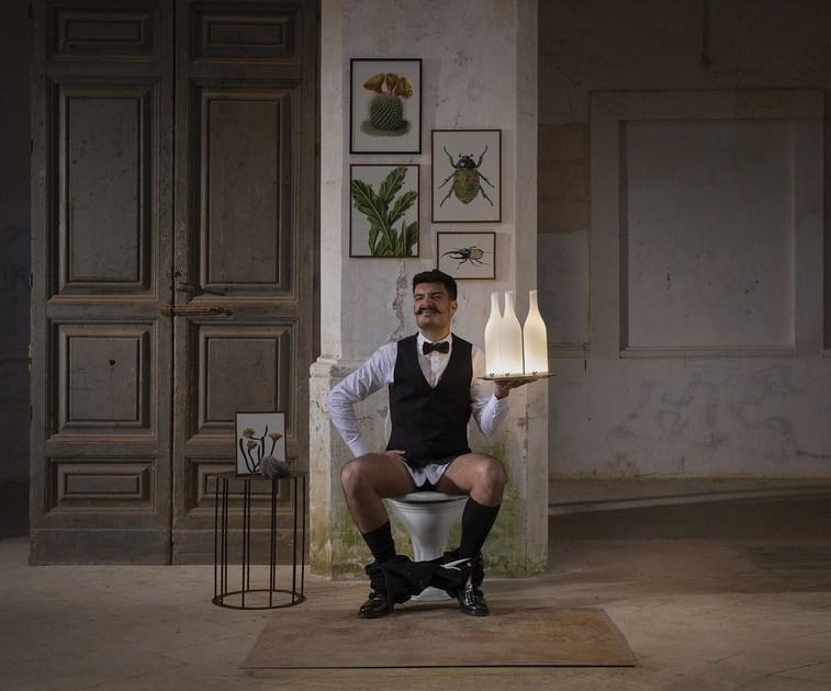 Karman Настольная светодиодная лампа из сатинированного стекла Bacco sun-id-1479683 - Вид №11