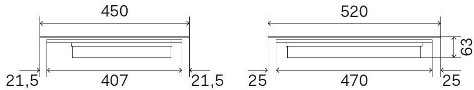Ilve Встраиваемая индукционная стеклокерамическая плита Pro line Khvi45tc Santreyd  - Вид №1