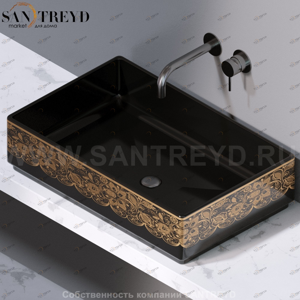 L620461G Накладная раковина на столешницу  прямоугольная A. e T. Italia Fly AeT ITALIA