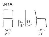 Paola Lenti Штабелируемый садовый стул из полиэстера sun-id-1417907 - Вид №6