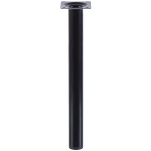Ножка круглая 300х30 мм цвет чёрный