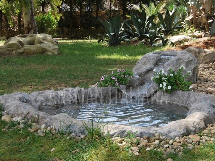 ARTMAN ITALIANA Реконструированный каменный фонтан с водопадом Cascate e laghetti sun-id-1425809