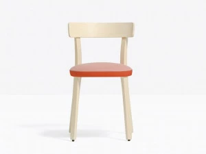 Pedrali Стул ясеня со встроенной подушкой Folk 2940