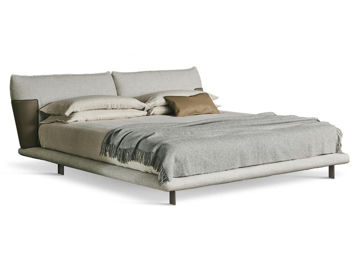 Двуспальная кровать из ткани BONALDO Blend ARCH-00056975