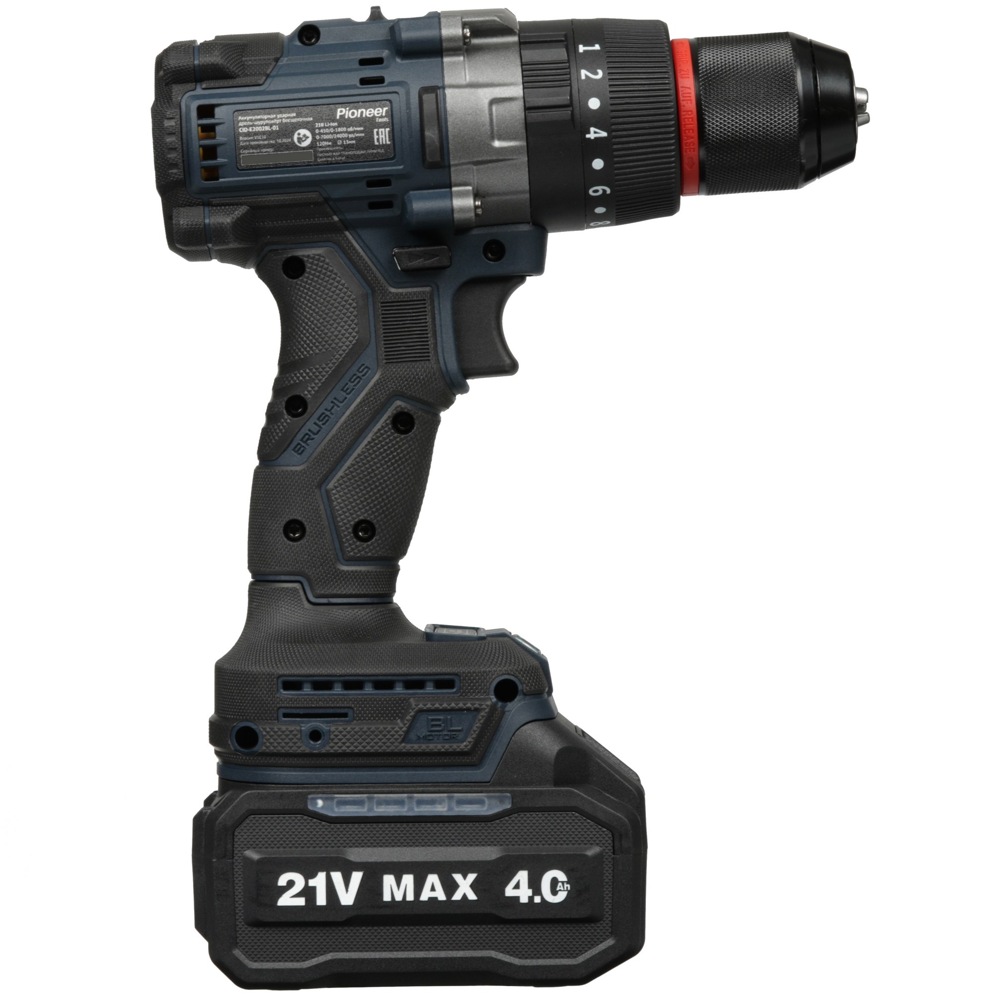 Дрель-шуруповерт Pioneer CID-E2002BL-01 9297412 STDN-0116456