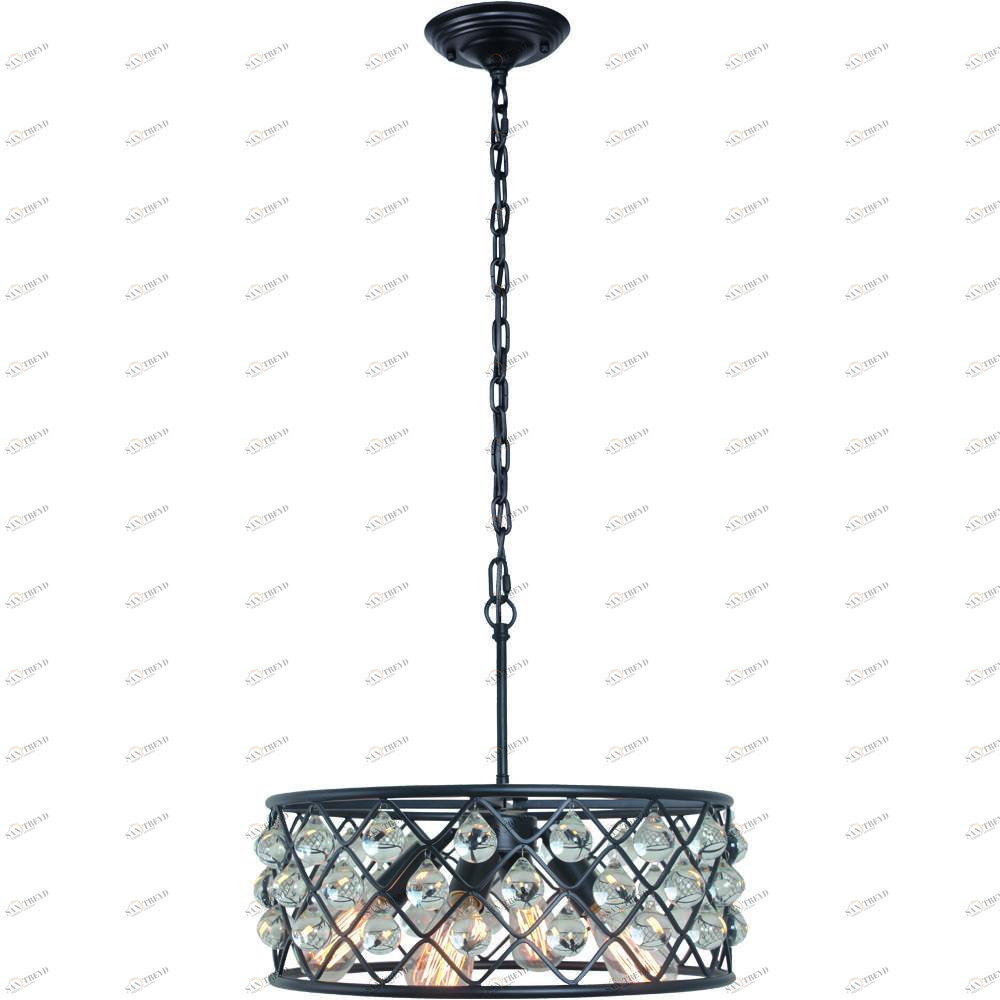 Подвесной светильник Divinare Brava 8203/01 SP-4 DIVINARE ДИЗАЙНЕРСКИЕ, BRAVA 072073 Черный 