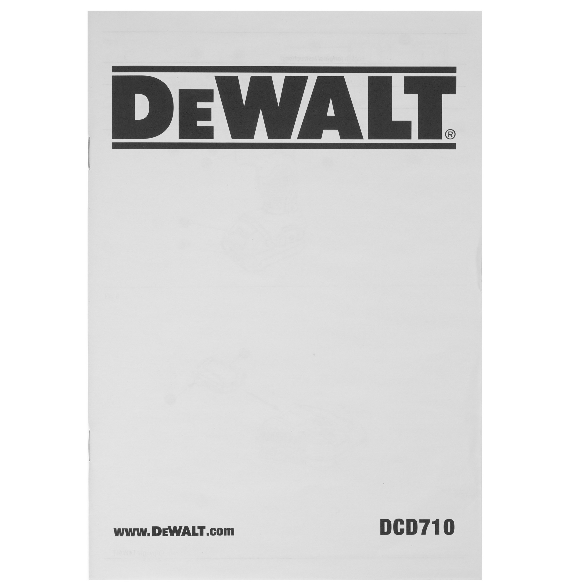 Дрель-шуруповерт DeWalt DCD710D2 XR 10.8/12V 5086069 STDN-0146600 - Вид №7