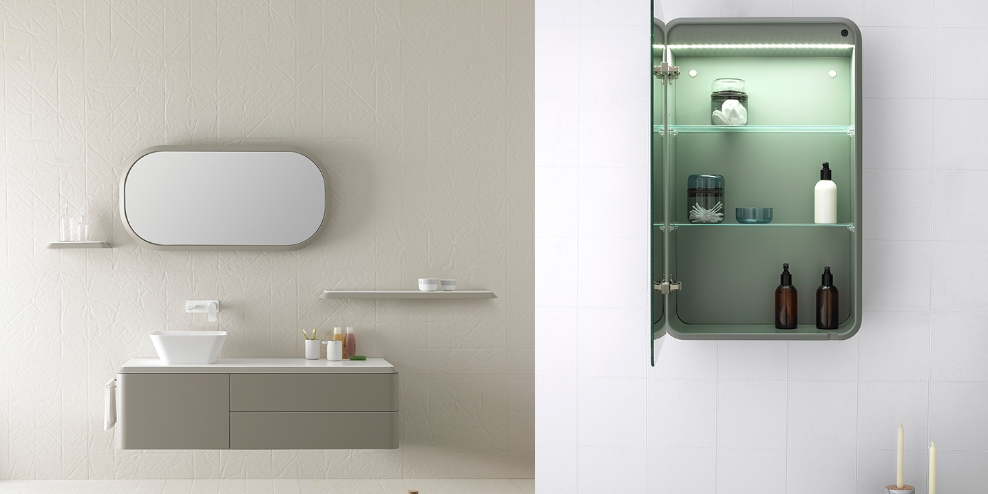 FL010 Накладная раковина на столешницу  овальная Inbani  - Вид №2