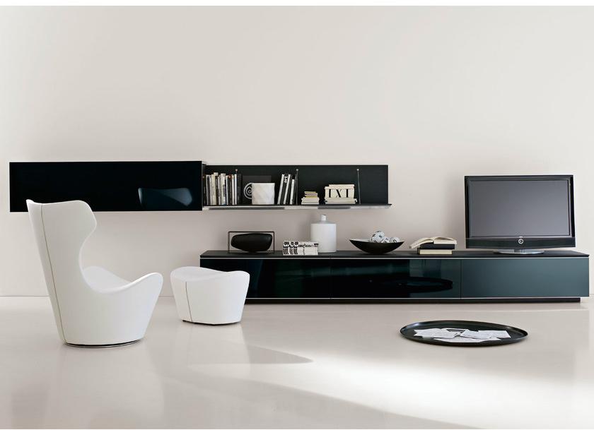 B&B Italia Модульная оборудованная стенка с подставкой под телевизор Pab sun-id-1512474 - Вид №8