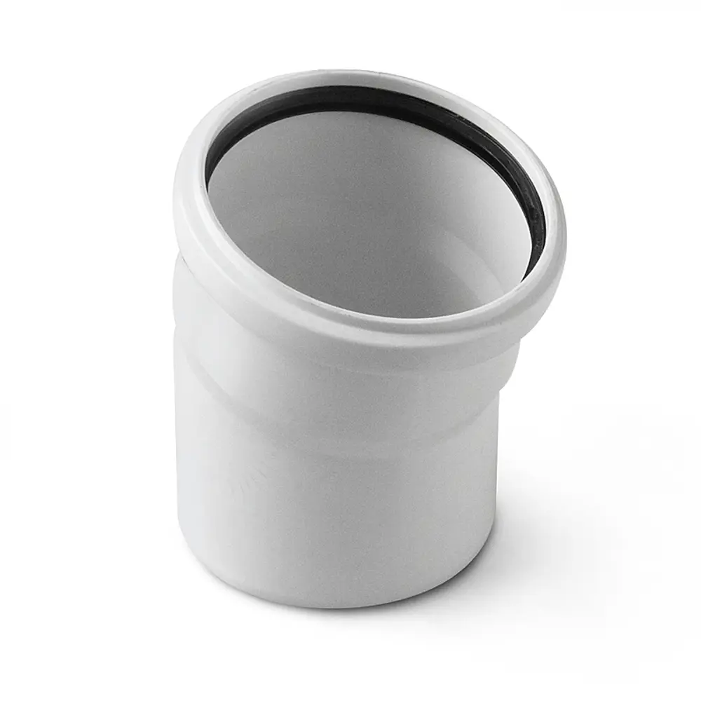 Отвод 110x15 мм Equation с шумопоглощением полипропилен STLM-2009157 - Вид №1