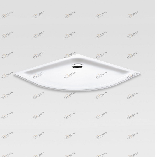 Душевой поддон Corian Curvo 100 см 5COF5N0 Gruppo Geromin