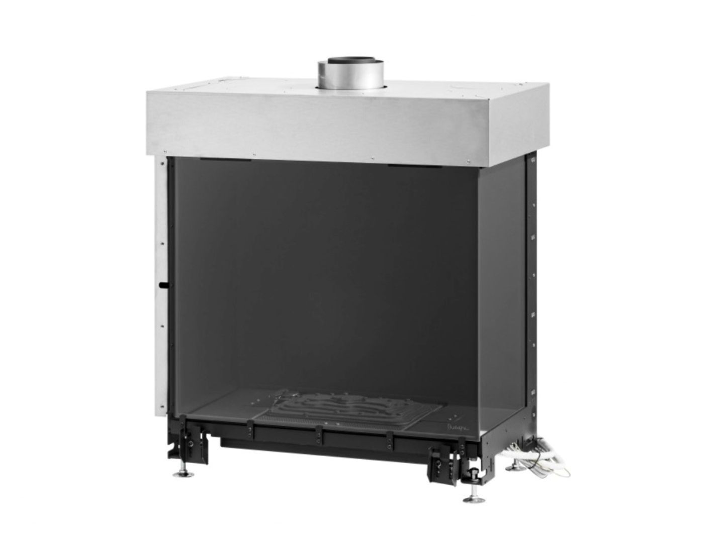 Газовый угловой закрытый камин Metalfire Avenue Plus ARCH-00073554 - Вид №1