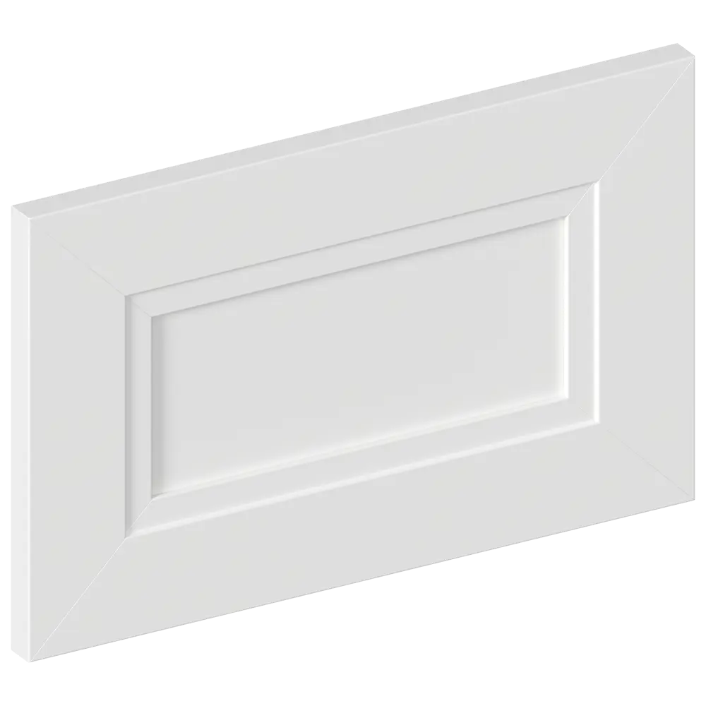 KONSENSA Фасад Котлас белый матовый для кухни в неоклассическом стиле 89387730 STLM-1570737 - Вид №1